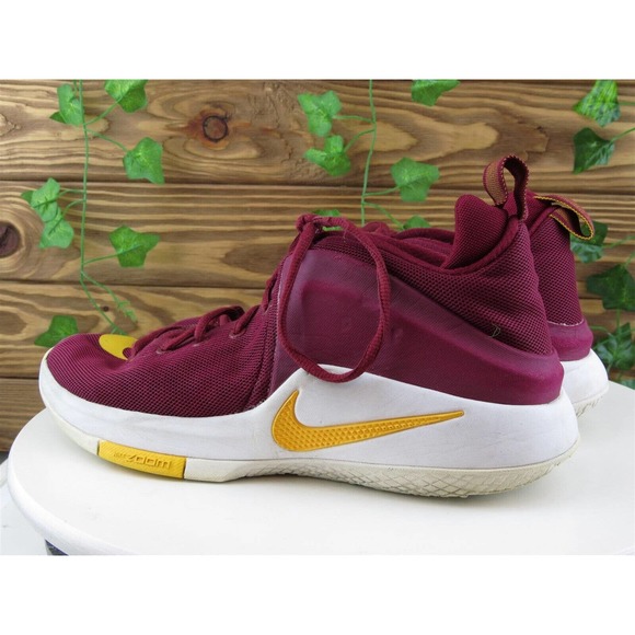 Nike Sz 8 Sneaker‎ Red Synthetic Men Lebran James Medium (D, M) Athletic - Picture 8 of 10